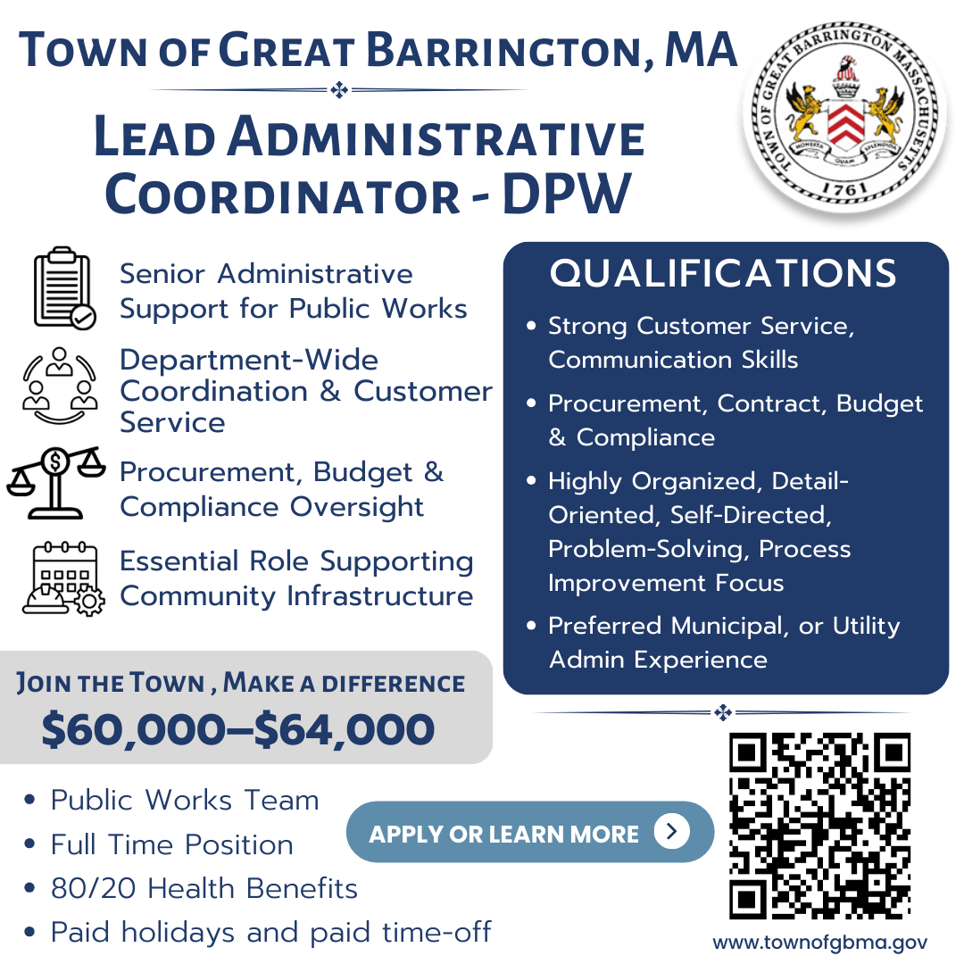 Lead DPW Admin Coord - Graphic